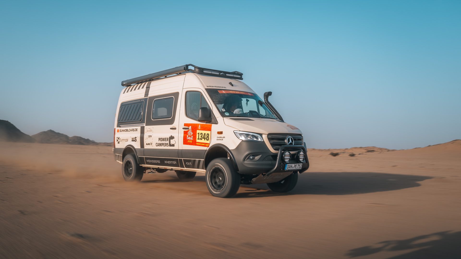 Rally Camper / Motorhome · DELTA Team-Hospitality