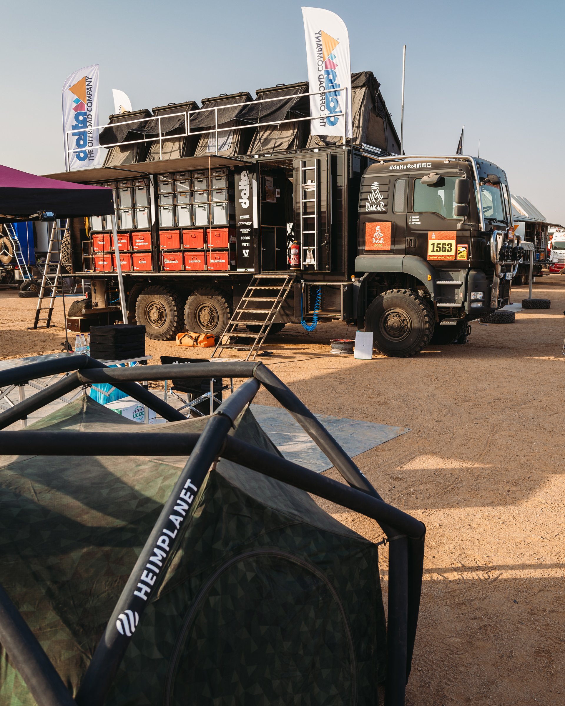 6×6 Service-Truck · DELTA Racing Team